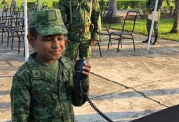 Soldado por un día, niños cumple su sueño