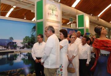 Inauguran el Stand de Centro en la Feria Tabasco 2019