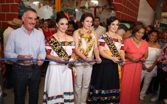 Inauguran pabellones culturales de Comalcalco y Nacajuca en la Feria Tabasco 2019
