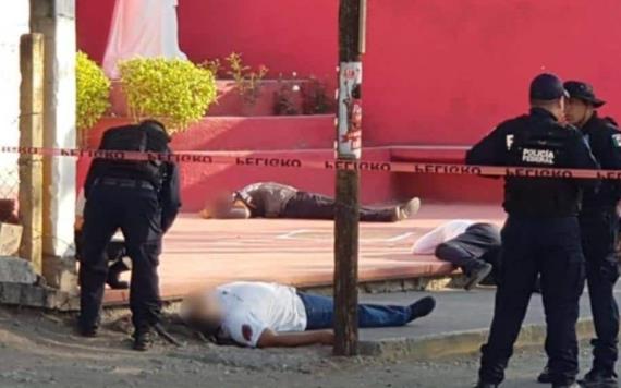 Atacan camión de Cefereso en Morelos y asesinan a cinco custodios