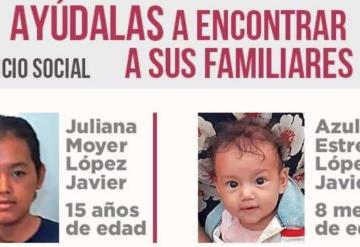 Niñas menores de edad se extravían en Villahermosa, se busca a sus familiares