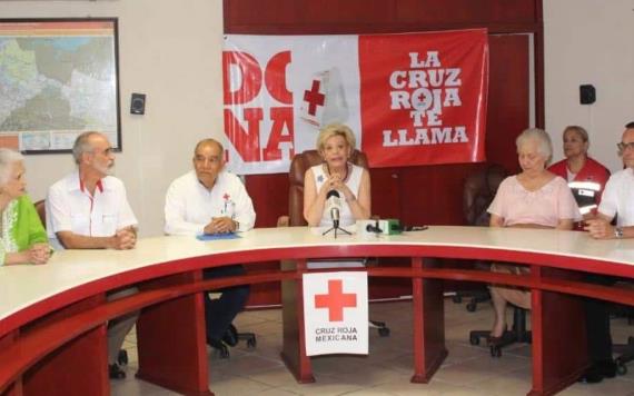 ¡Colecta de la Cruz Roja Tabasco a la baja!; reducirán el servicio de ambulancias