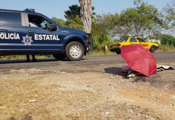 Atropellan y matan a mujer en la carretera Villahermosa a Teapa a la altura de la Majahua