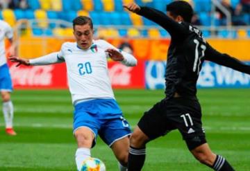 Así fue el oso de Italia para el empate parcial de México en el Mundial Sub-20