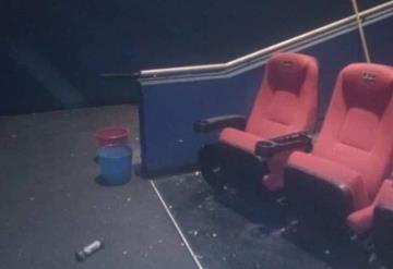 Artefacto explota en sala de Cinemex y hiere a empleado