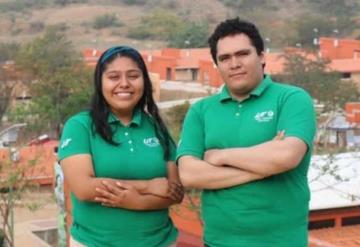 Esmeralda y Eliot, los oaxaqueños que estudiarán en Francia gracias a una beca