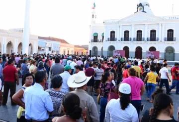 Apoyan a Andrés Manuel desde Plaza de Armas