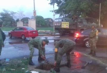 Este es el reporte que emitió la 30 Zona Militar sobre las afectaciones por las lluvias de hoy