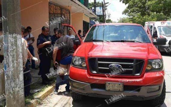 ¡Violento asalto! Cuentahabiente es perseguido, baleado y asaltado en Gaviotas luego de retirar