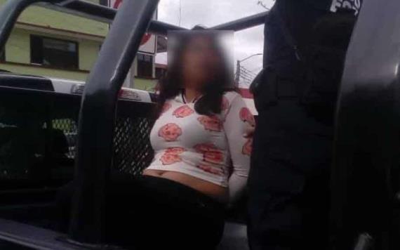 Elementos de seguridad pública rescatan a mujer que quería suicidarse en la colonia Gaviotas