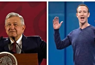 AMLO invita a Mark Zuckerberg a participar en el plan del Gobierno de México