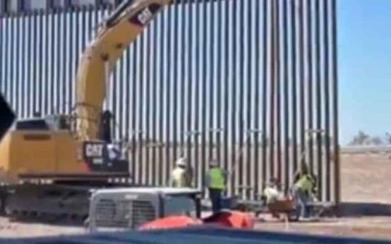 Donald Trump lanza video de como va la construcción del muro fronterizo