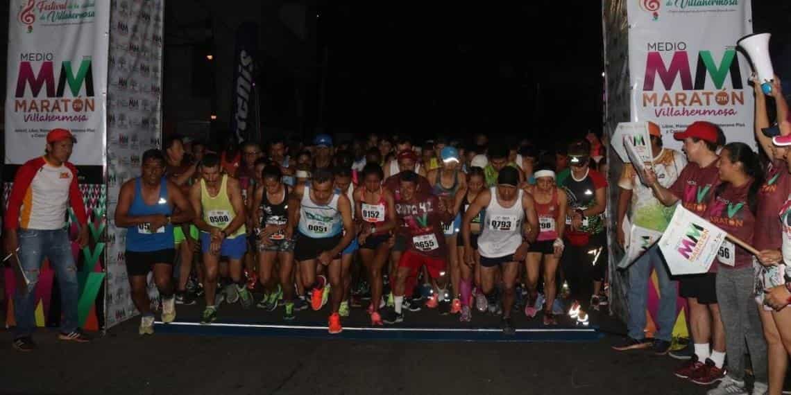 Todo un éxito el Medio Maratón de Villahermosa 2019