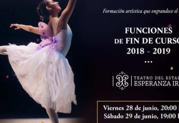 Ofrecerá funciones de fin de curso la Escuela Estatal de Danza