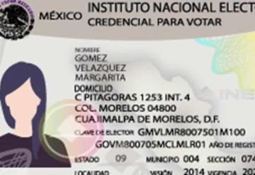 Así será la nueva credencial para votar