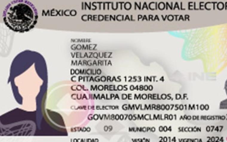 Credencial De Votar En Mexico