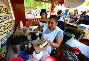 Así se encuentra el parque La Polvora, donde se lleva a cabo el Festival del Pozol