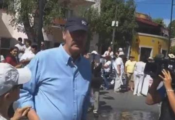 Corren a Vicente Fox de marcha anti AMLO