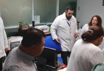 Hacen recorrido sorpresa en Hospital Rovirosa