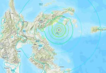 Sacude a Indonesia sismo de 6.9 ; Alerta de tsunami