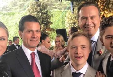 Juan collado en la boda de su hija; Peña nieto estuvo ahí