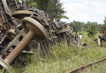 Tabasco ocupa el primer lugar en descarrilamiento de trenes