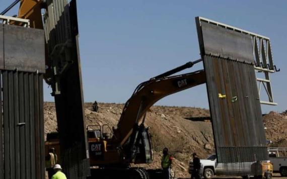 Tribunal de EU autoriza construcción del muro fronterizo con México