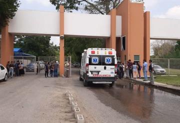 Se desploma domo de la escuela Libertad en Villahermosa