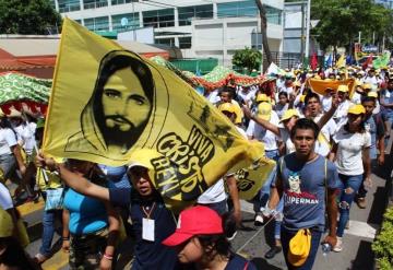 Marchan jóvenes católicos,en Villahermosa