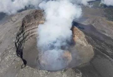 Se destruye domo 83 del Popocatépetl