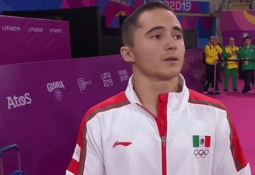 Fabián de Luna obtiene oro para México en gimnasia