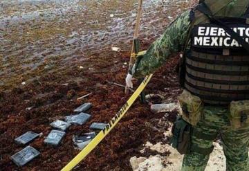 Utilizan sargazo para traficar cocaína