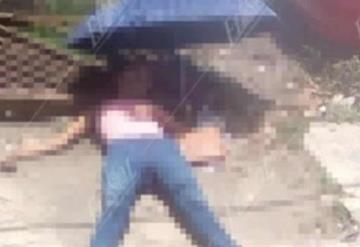 Balean a una mujer en Tamulté de las Barrancas