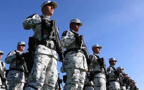 Guardia Nacional va contra el tráfico de armas en la frontera 