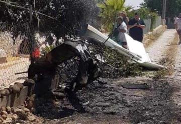 Choque entre helicóptero y avioneta deja 5 muertos en España