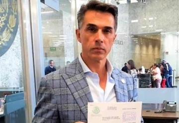 Sergio Mayer denuncia a diputada que lo acusó de pedir moches