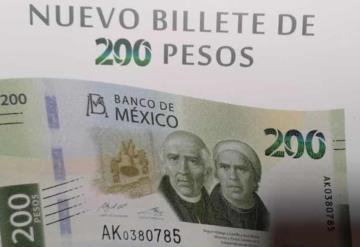 Así es el nuevo billete de 200 pesos