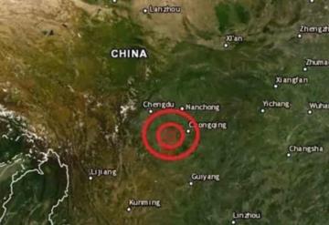 Sismo de magnitud 5.4 sacudió a China