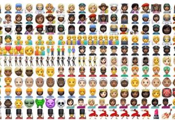 Así lucen todos los nuevos emojis que llegan con el Android 10