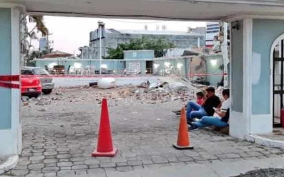 Fuga de gas causa explosión en restaurante de Boca del Río; se reportan lesionados 