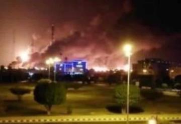 Ataque con drones causa un gran incendio en refinerías de Arabia Saudita