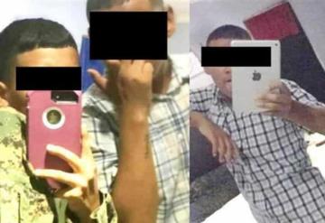 Con iPhone de 14 mil pesos y uniforme falso de SEMAR: Así se exhibe sicario del CDN