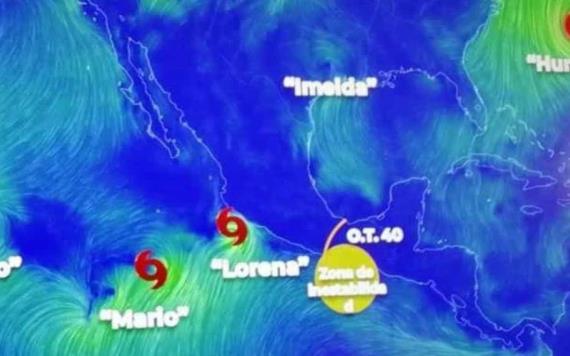Lorena se intensificará a huracán, tocará tierra en estos estados