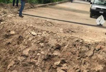 CAOS: Así va la construcción de la carretera a Sabina