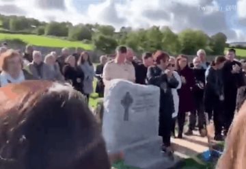 Déjame salir, está oscureciendo aquí, dice hombre cuando lo estaban sepultando