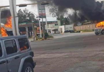 Foto: Decenas de vehículos baleados y calcinados en Culiacán Sinaloa