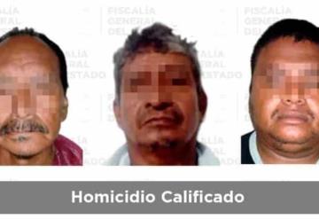 Detienen a tres por homicidio en Tabasco