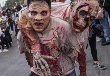 #FOTOGALERÍA ¡Horror en la CDMX! Así se vivió la marcha zombie en la capital