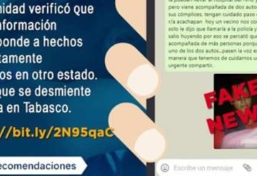 No caigas en esta fake news que circula en redes sociales y WhatsApp de Tabasco