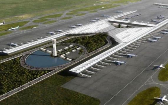 Muestran inicio de construcción del aeropuerto de Santa Lucía